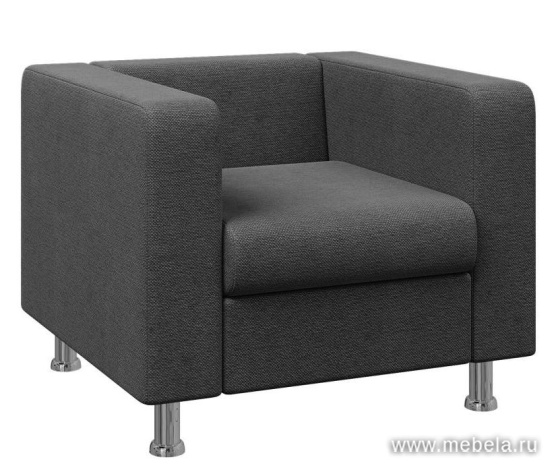 Кресло (хромированные опоры)