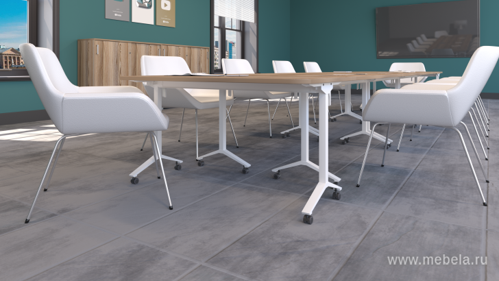 Стол мобильный складной (25мм)