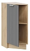 Шкаф напольный торцевой с одной дверью