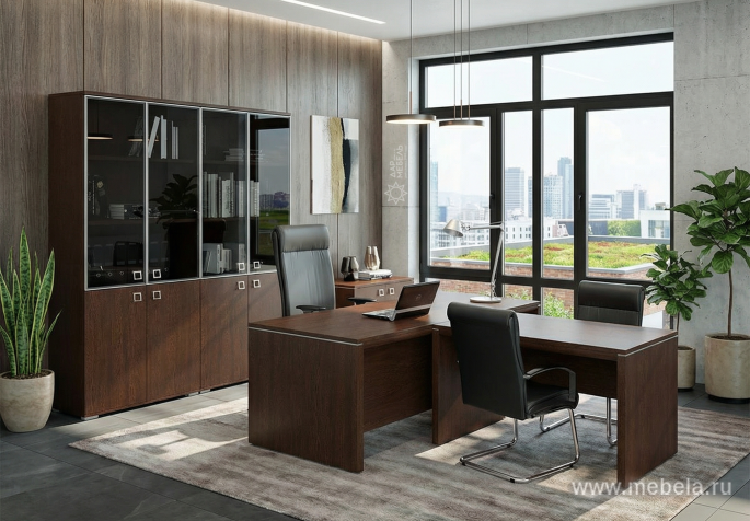 Тумба выкатная 3-ящичная с центральным замком с доводчиками