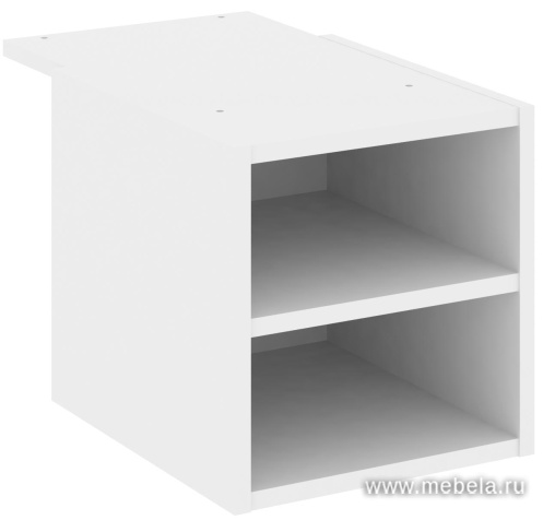 Подвесная тумба, две открытые ниши