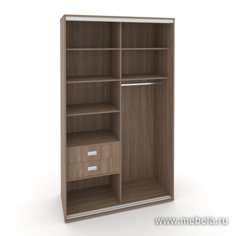 Дверь низкая для шкафа-купе ЛДСП