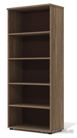 Офисный шкаф закрытый, высокий с полками