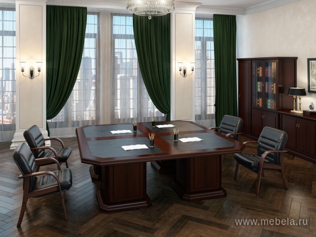Элемент стола для переговоров угловой