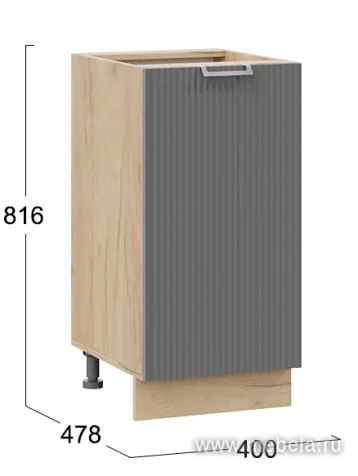 Шкаф напольный с одной дверью