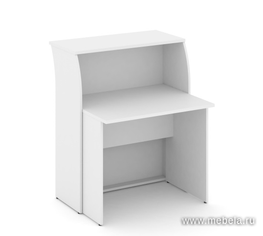 Стойка ресепшн угловая ХДФ (без полки)