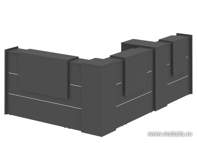 Стойка ресепшен прямая №20