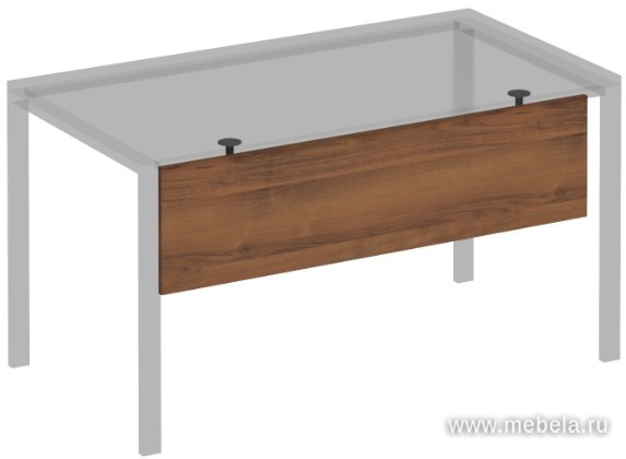 Экран защитный (ДСП) с кронштейнами на 140