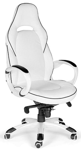 фото кресло Mustang X white