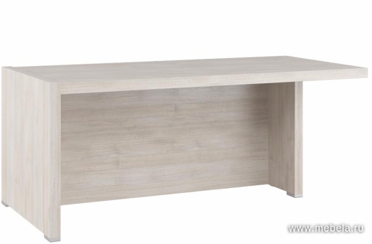 Стол письменный с асимметричными опорами (правый)