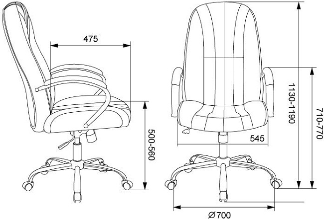 фото кресло T-898SL №5