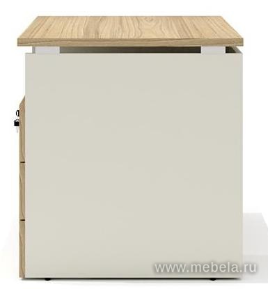 Стол рабочий с тумбой правый