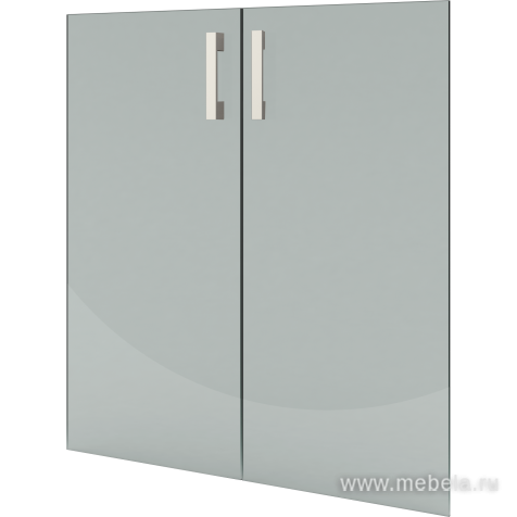 Комплект стеклянных дверей