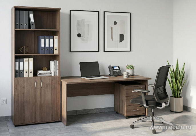 Экран настольный фронтальный тканевый, для стола на ЛДСП - 120