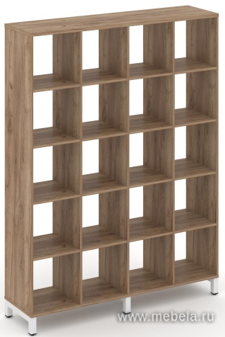 Каркас стеллажа 5 яруса (без вставок и задних стенок)