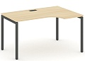 Стол рабочий эргономичный на П-образных опорах 40х40 (Левый/Правый)