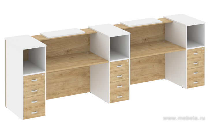 Стойка ресепшен прямая №13