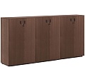 Офисный шкаф средний закрытый 