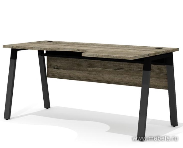 Стол эргономичный на металлокаркасе (правый)