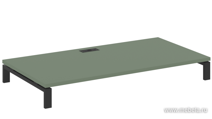 Стол надставка на две опорные тумбы