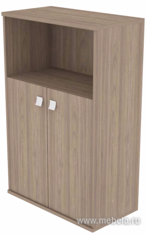 Офисный шкаф средний полузакрытый