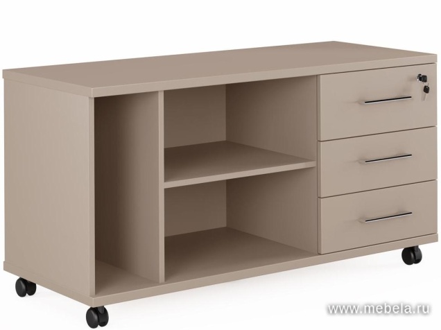 Тумба сервисная на колесах правая