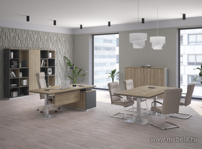 Стол на опорной тумбе