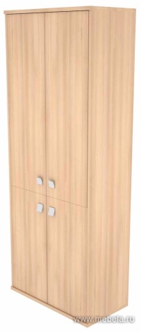 Офисный шкаф высокий для документов закрытый