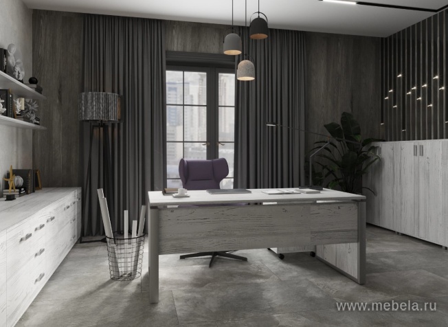 Стол переговорный (металлик , белый, антрацит)