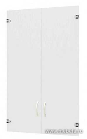 Двери стеклянные, высокие