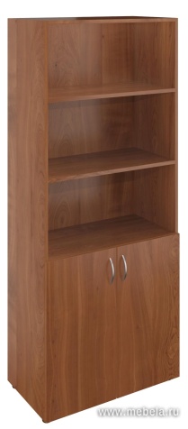 Офисный шкаф широкий высокий 2 двери (без топа)