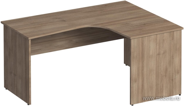 Стол эргономичный правый, с анатомической столешницей под правую руку