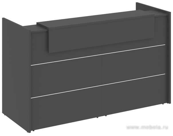 Стойка ресепшен прямая №6