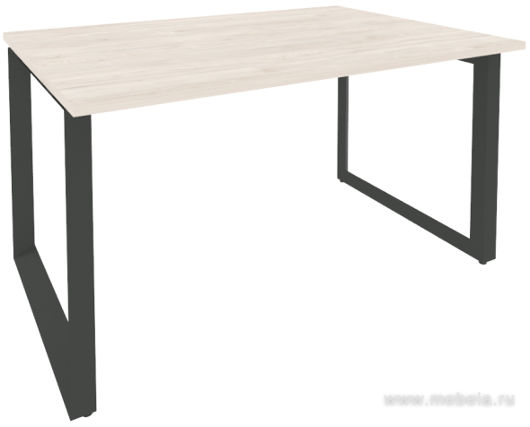 Стол для переговоров на О-образном металлокаркасе