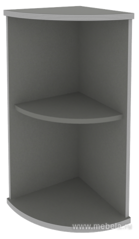 Стеллаж низкий угловой