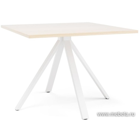 Стол переговоров (белые опоры)