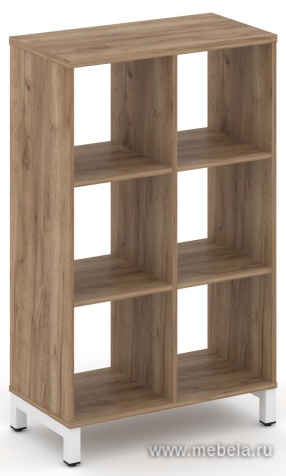 Каркас стеллажа 3 яруса (без вставок и задних стенок)