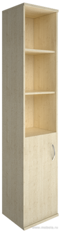 Офисный шкаф высокий узкий левый/правый