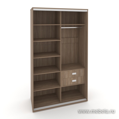 Дверь низкая для шкафа-купе ЛДСП