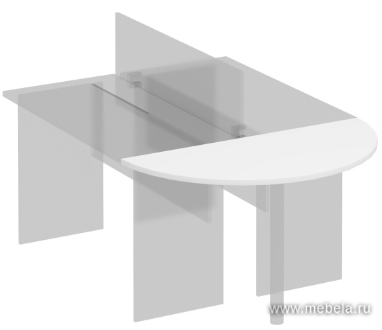 Брифинг-приставка к столу (без опоры)