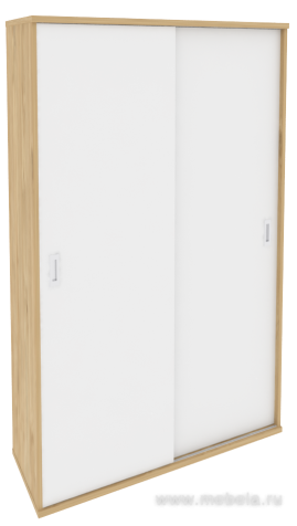 Офисный шкаф-купе с полками