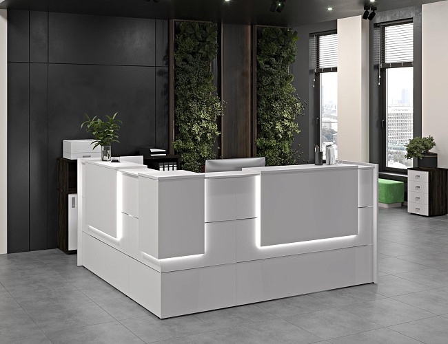 фото стойка ресепшн Оникс