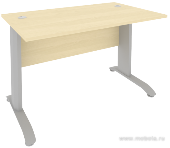 Стол письменный на L-образном металлокаркасе