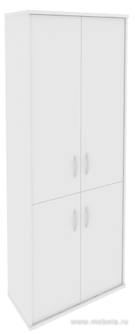 Офисный шкаф 2 секции закрытый