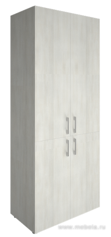 Офисный шкаф 2 секции закрытый