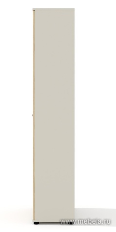Гардероб с продольной штангой (каркас беж)