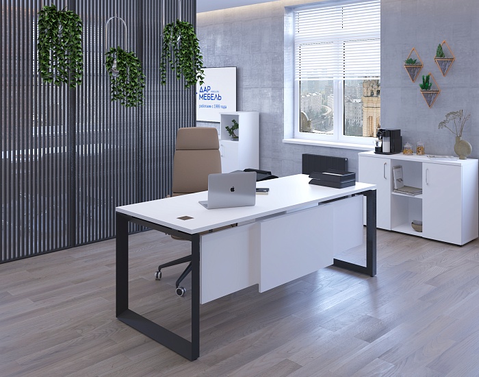 фото кабинет Оникс Белый					