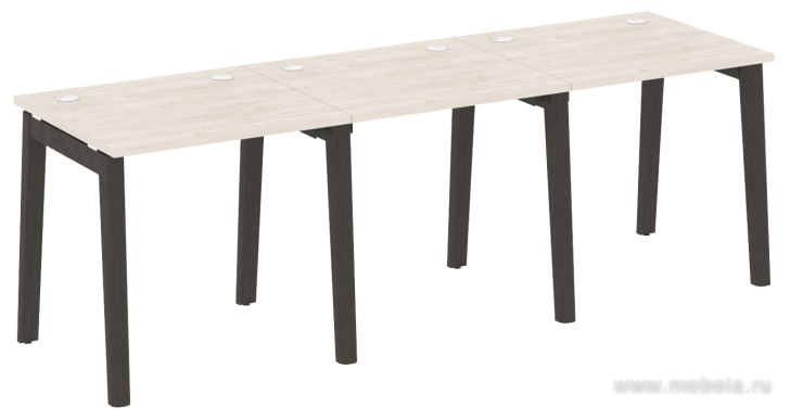 Рабочая станция, опоры - массив дерева