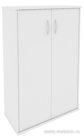 Офисный шкаф средний широкий (2 средние двери ЛДСП)