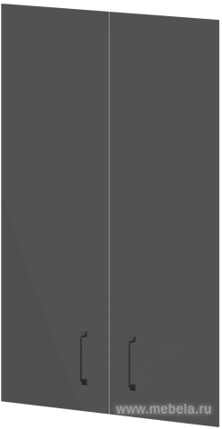 Комплект стеклянных дверей (тонир.)